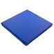 Мат спортивный Кожвинил 1x1м x 8см 1028-01 BOXER (наполнитель-поролон,плотность 25кг/м, на молнии, цвета в ассортименте) 1028-01_Синий фото