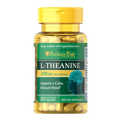 L-Theanine 100 mg (30 caps) 000012230 фото