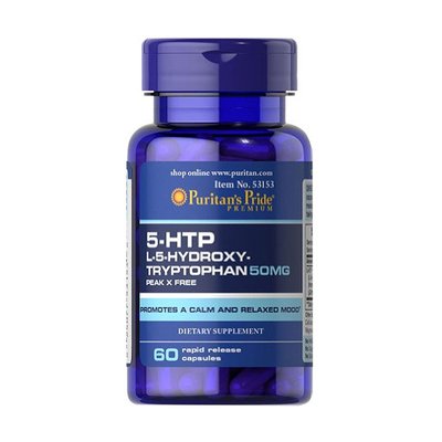 5-HTP 50 mg (60 caps) 000007623 фото