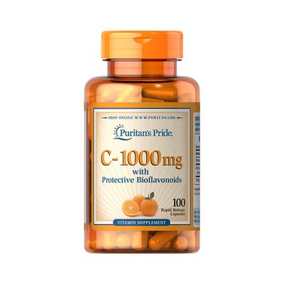 C-1000 mg with bioflavonoids (100 caps) 000007709 фото