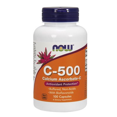 C-500 Calcium Ascorbate-C (100 caps) 000011638 фото