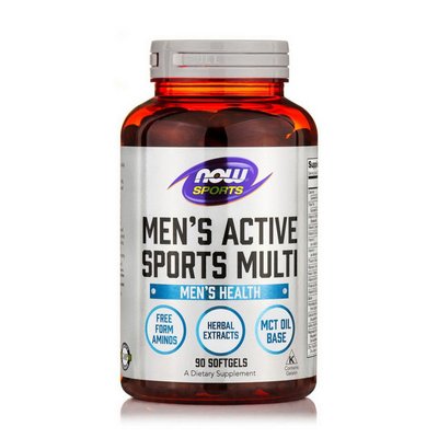 Men's Active Sports Multi (90 softgels) 000003408 фото