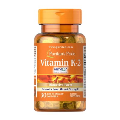 Vitamin K-2 50 mcg (30 softgels) 000020834 фото