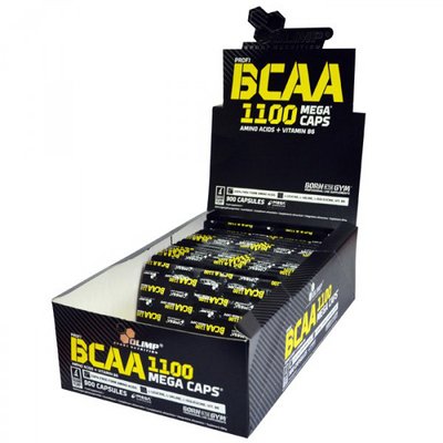 BCAA Mega Caps (30 caps) 000000058 фото