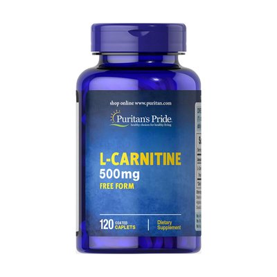 L-Carnitine 500 mg (120 caplets) 000015028 фото