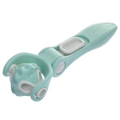 Массажер-ручной роликовый раздвижной FHAVK Massage Roller FI-1534 (пластик, р-р 23x7x5см,1 массажный элемент, цвета в ассортименте) FI-1534_Мятный фото