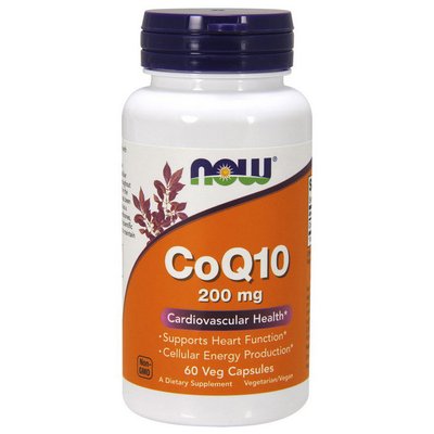 CoQ10 200 mg (60 veg caps) 000009708 фото
