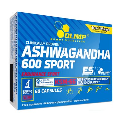 Ashwagandha 600 Sport (60 caps) 000019600 фото