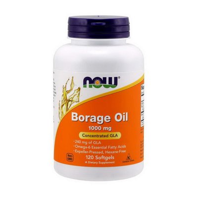 Borage Oil 1000 mg (120 softgels) 000020815 фото