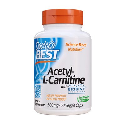 Acetyl-L-Carnitine with Biosint (60 veg caps) 000018905 фото
