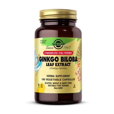 Ginkgo Biloba Leaf Extract (180 veg caps) 000022181 фото