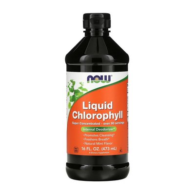 Liquid Chlorophyll (473 ml, mint) 000015956 фото