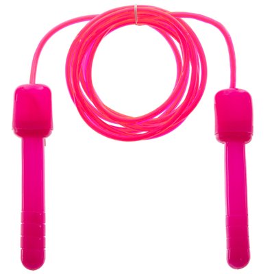 Скакалка детская с PVC жгутом SP-Sport FI-4899 (10шт в уп,цена за 1шт) (l-2,6м,d-5мм) FI-4899_Розовый фото