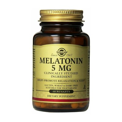 Melatonin 5 mg (60 nuggets) 000017270 фото