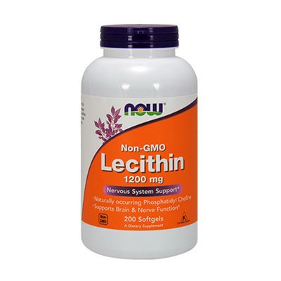 Lecithin 1200 mg (200 softgels) 000016848 фото