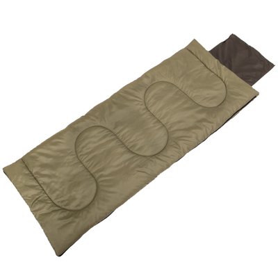 Спальный мешок одеяло с подголовником CHAMPION SY-4140 (PL, нап.синтепон 200г/мс, 900г, р-р 185+36х75см, t +10до +25, цвета в ассортименте) SY-4140_Оливковый фото