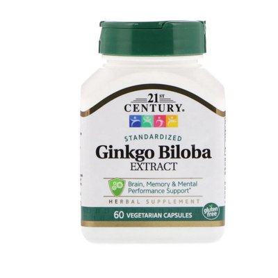 Ginkgo Biloba (60 veg caps) 000017291 фото