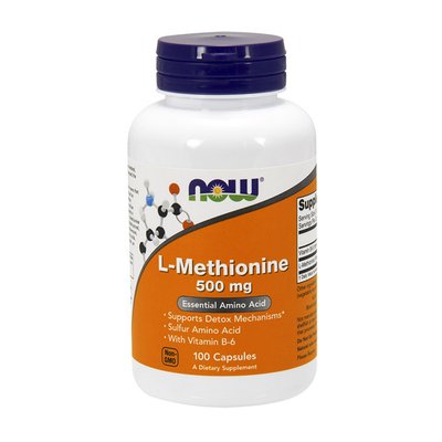 L-Methionine 500 mg (100 caps) 000008424 фото