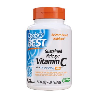Sustained Release Vitamin C with PureWay-C (60 tab) 000020845 фото