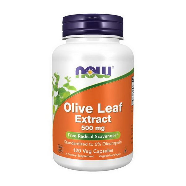 Olive Leaf Extract 500 mg (120 veg caps) 000020654 фото