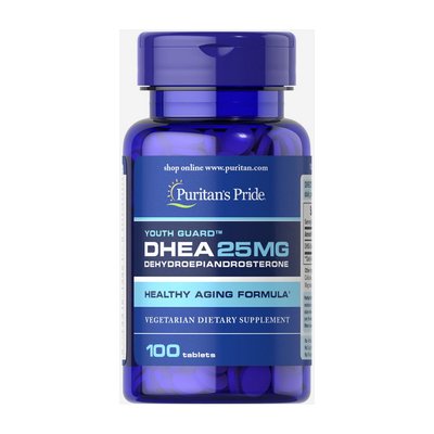DHEA 25 mg (100 tabs) 000006964 фото