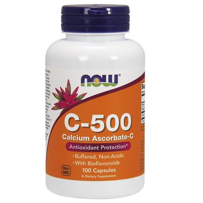 C-500 Calcium Ascorbate-C (250 caps) 000008810 фото