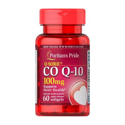 CO Q-10 100 mg (60 softgels) 000007592 фото