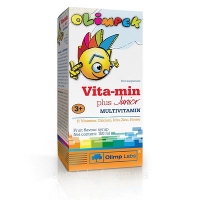 Vita-Min Plus Junior Multivitamin (150 ml, fruit syrup) 000000620 фото