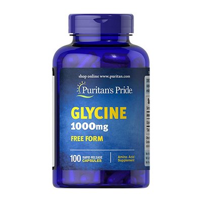Glycine 1000 mg (100 cap) 000010047 фото
