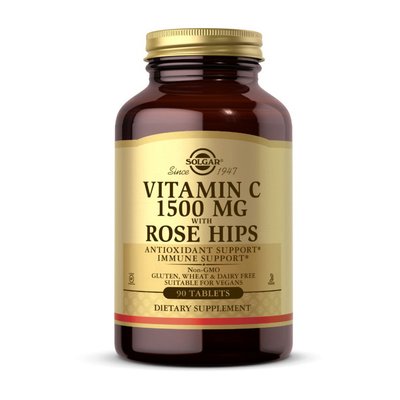 Vitamin C 1500 mg with Rose Hips (90 tabs) 000025476 фото