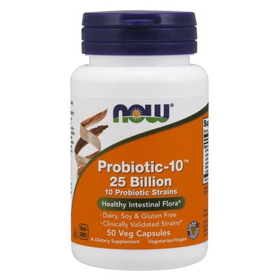 Probiotic-10 25 Billion (50 veg caps) 000012126 фото