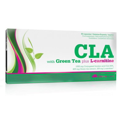 CLA with Green Tea plus L-Carnitine (60 caps) 000000280 фото