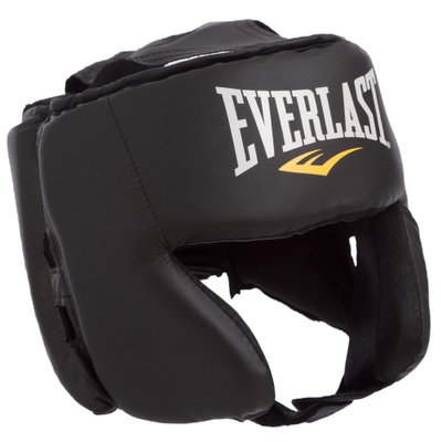 Шлем боксерский в мексиканском стиле PU EVERLAST 4022 (р-р L универсальный, черный) 4022 фото