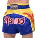 Шорты для тайского бокса и кикбоксинга TOP KING TKTBS-146 (сатин, нейлон, р-р XS-XXL, цвета в ассортименте) TKTBS-146_Синий_XS фото