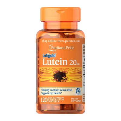 Lutein 20 mg (120 softgels) 000012364 фото