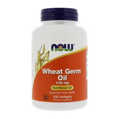 Wheat Germ Oil 1130 mg (100 softgels) 000014298 фото
