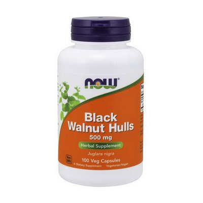 Black Walnut Hulls 500 mg (100 veg caps) 000019845 фото