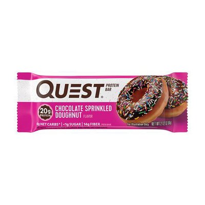 Protein Bar (60 g, chocolate sprinkled doughnut) 000020299 фото