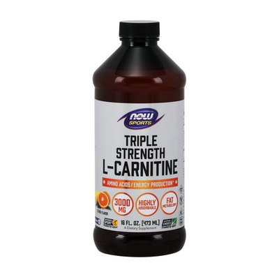 L-Carnitine Liquid 3000 mg (473 ml, citrus) 000006054 фото