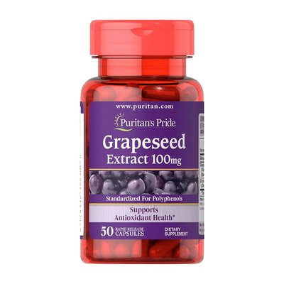 Grapeseed Extract 100 mg (50 caps) 000020235 фото
