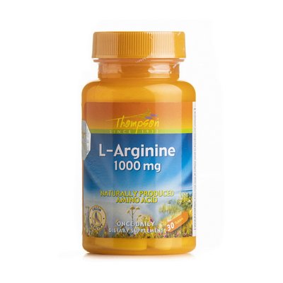 L-Arginine 1000 mg (30 tabs) 000021175 фото