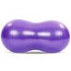 Мяч для фитнеса Арахис (фитбол) сатин 50смх100см SP-Sport FI-7136 (PVC,l-100см,1200г, цвета в ассортименте, ABS-система) FI-7136_Фиолетовый фото