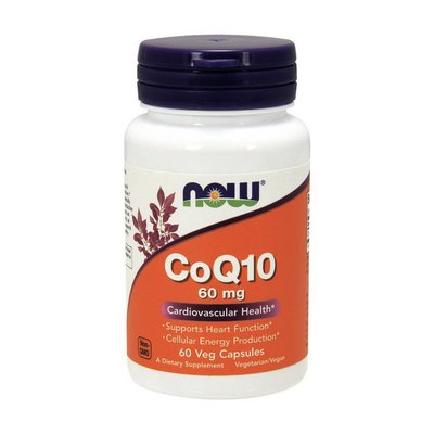 CoQ10 60 mg (60 vcaps) 000007438 фото