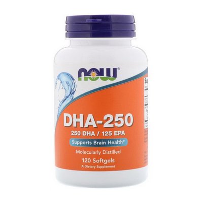 DHA-250/125 EPA (120 softgels) 000012128 фото