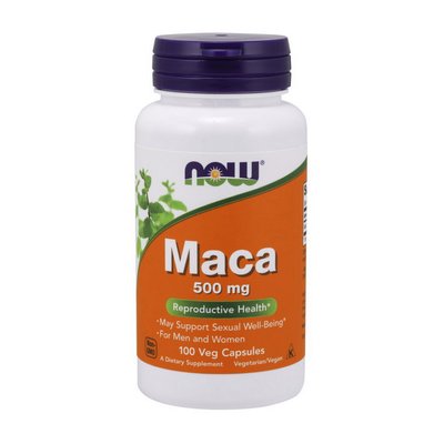 Maca 500 mg (100 veg caps) 000007926 фото