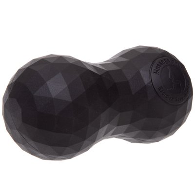 Мяч кинезиологический двойной Duoball (мини валик) SP-Planeta FI-3808 (TPR, размер 13,5x6см, цвета в ассортименте) FI-3808_Черный фото