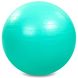 Мяч для фитнеса (фитбол) гладкий глянцевый 85см Zelart FI-1982-85 (PVC, 1200г, цвета в ассортименте, ABS технолог) FI-1982-85_Мятный фото