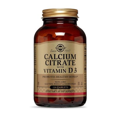 Calcium Citrate with vit D3 (120 tabs) 000017257 фото
