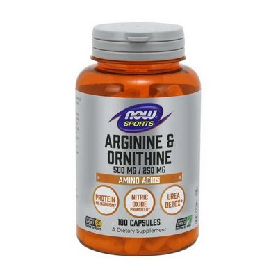 Arginine & Ornithine (100 caps) 000003397 фото