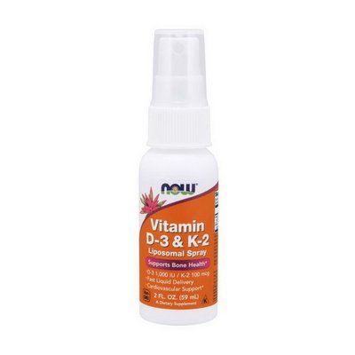 Vitamin D-3 & K-2 Liposomal Spray (59 ml) 000019862 фото